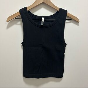 Sunday Best Aritzia Black Ribbed Tank Top